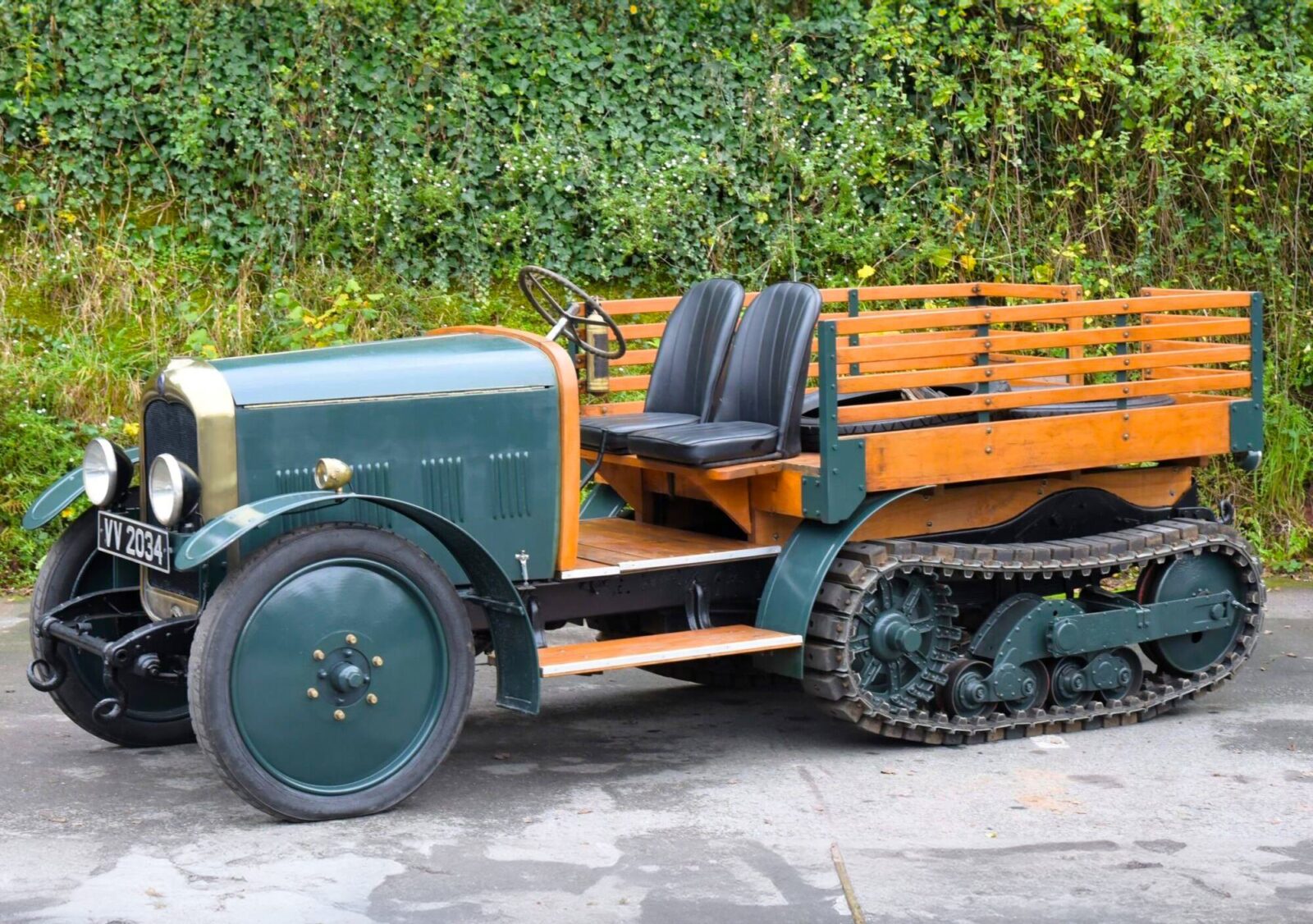 Fully-Restored! A Rare Citroën Kégresse Half-Track