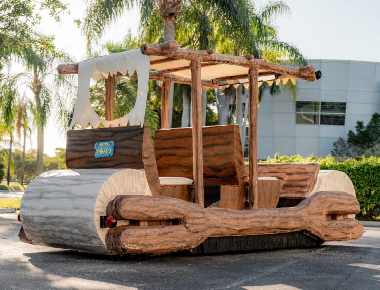 Flintstones Flintmobile Golf Cart 6