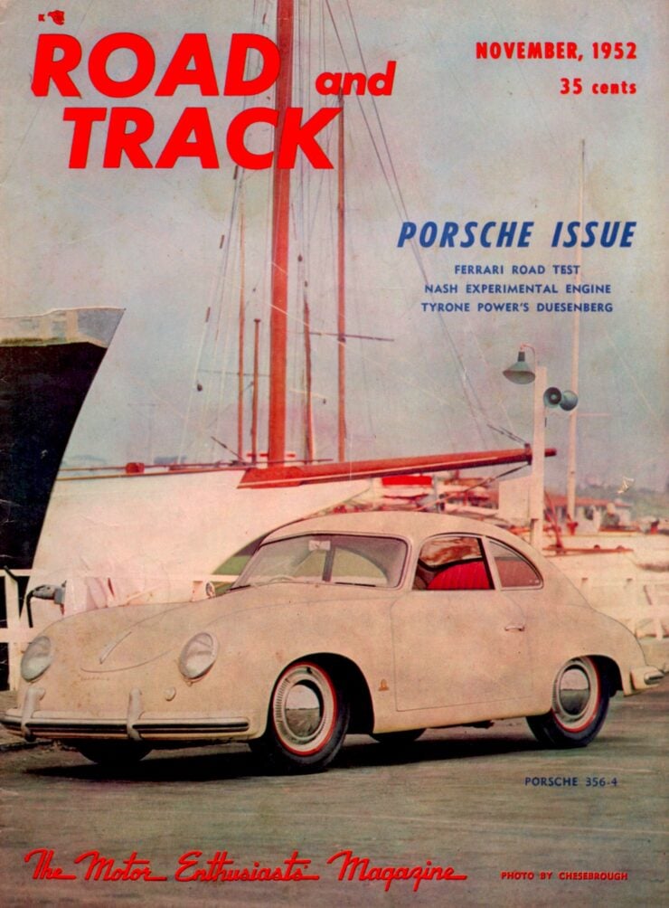 Porsche 356 Cover Road and Track Magazine