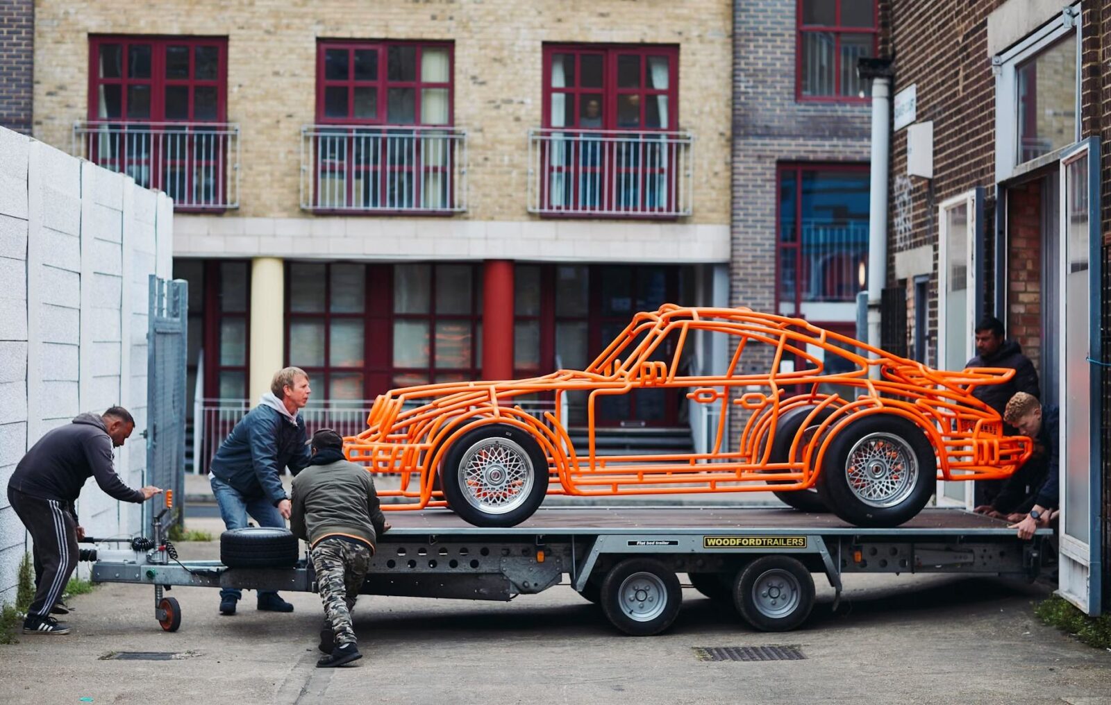 Porsche 934 Sculpture Benedict Radcliffe