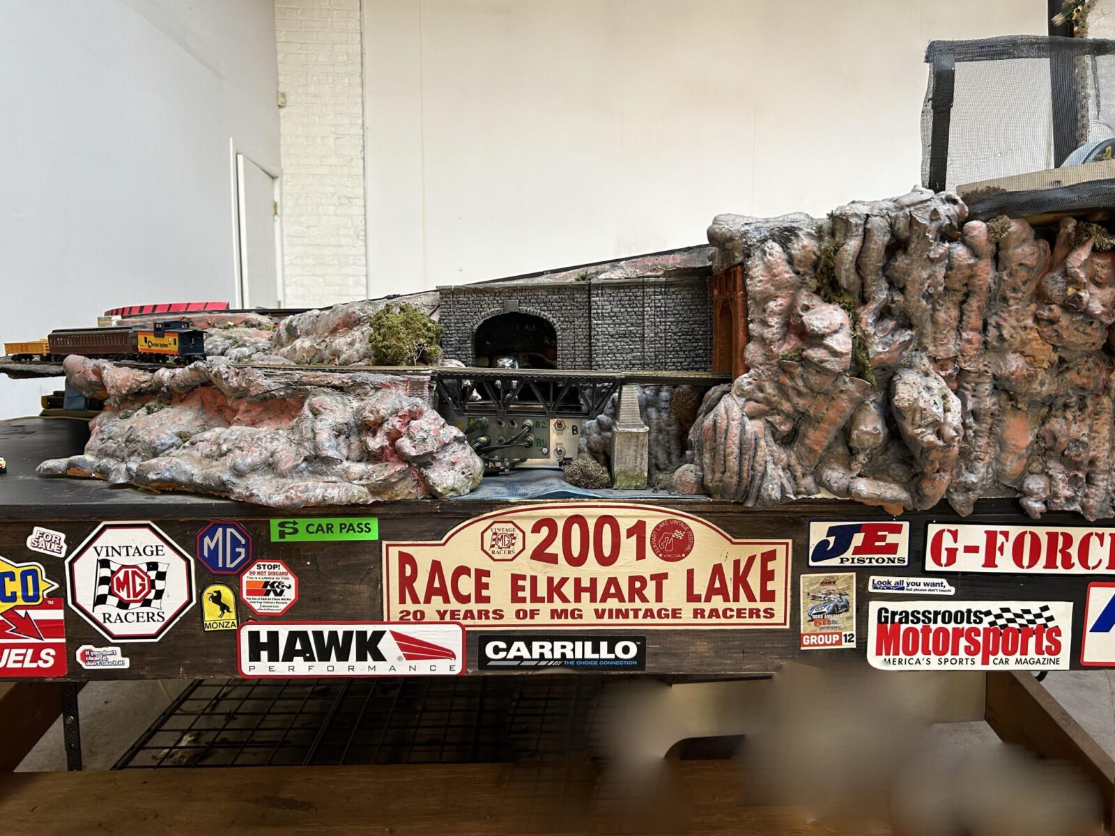 Rail Raceway Track A 16 Foot Wide Slot Car Raceway (And Model Railroad Track)