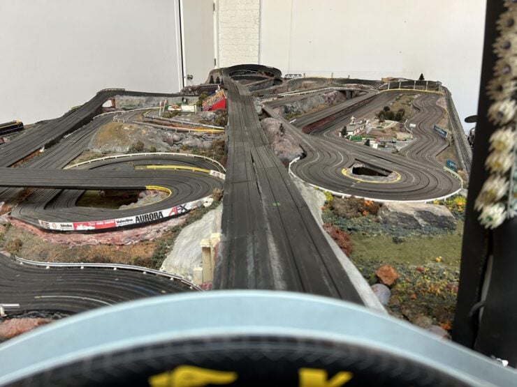 Slot Car Raceway And Model Railroad Track 19