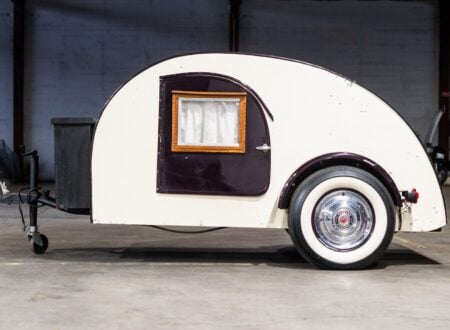 TRLR Aluminum Teardrop Travel Trailer