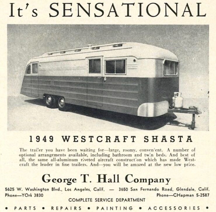 Westcraft Travel Trailer Vintage Ad