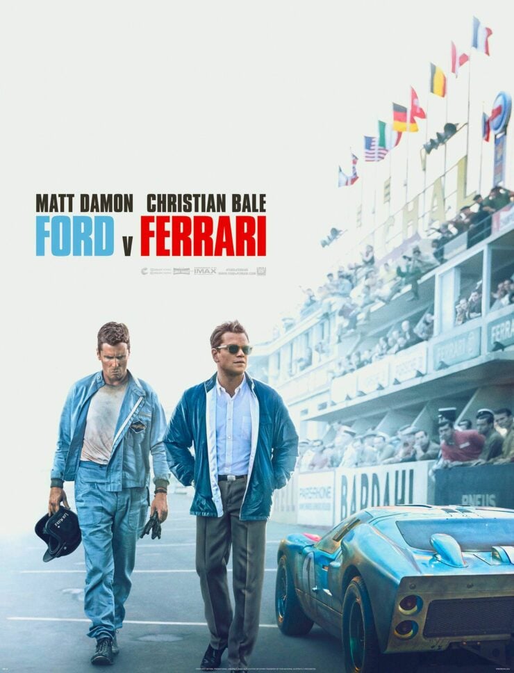 Ford v Ferrari Movie Poster