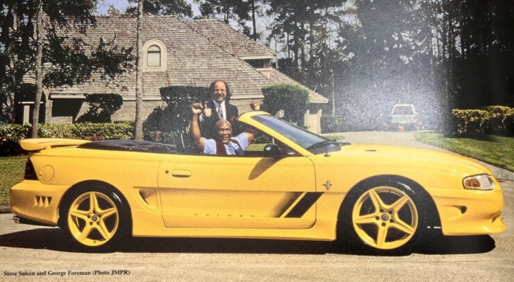 George Foreman 1995 Saleen S351 Mustang