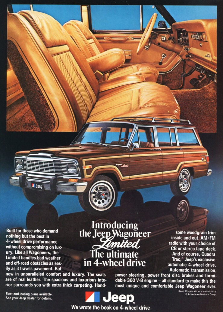 Jeep Grand Wagoneer Vintage Ad 1