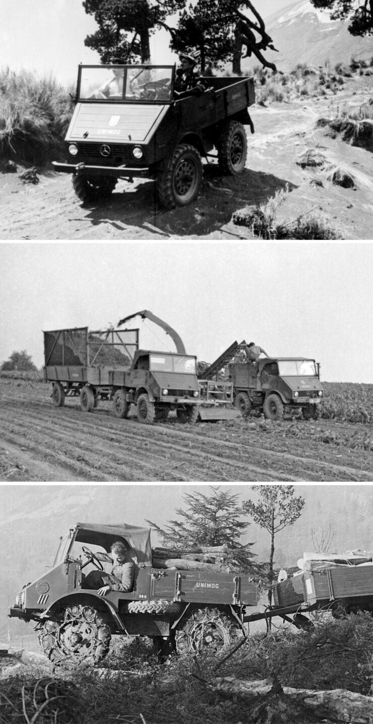 Unimog Farming History