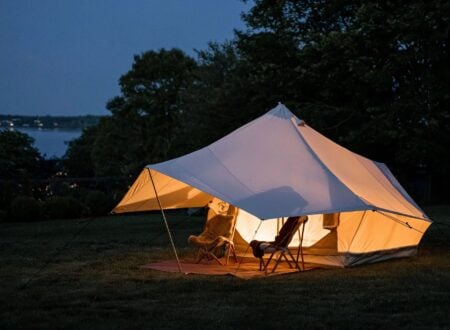 Ellis Split-Torrent Canvas Tent 4