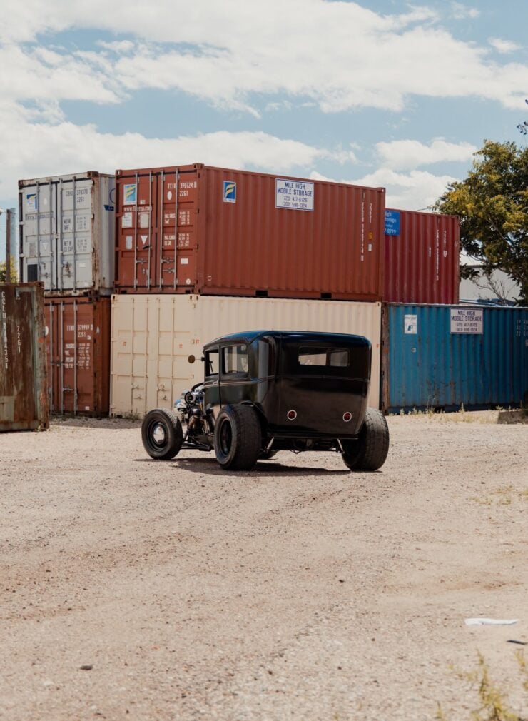 Ford Model A Tudor Coyote V8 Hot Rod 1