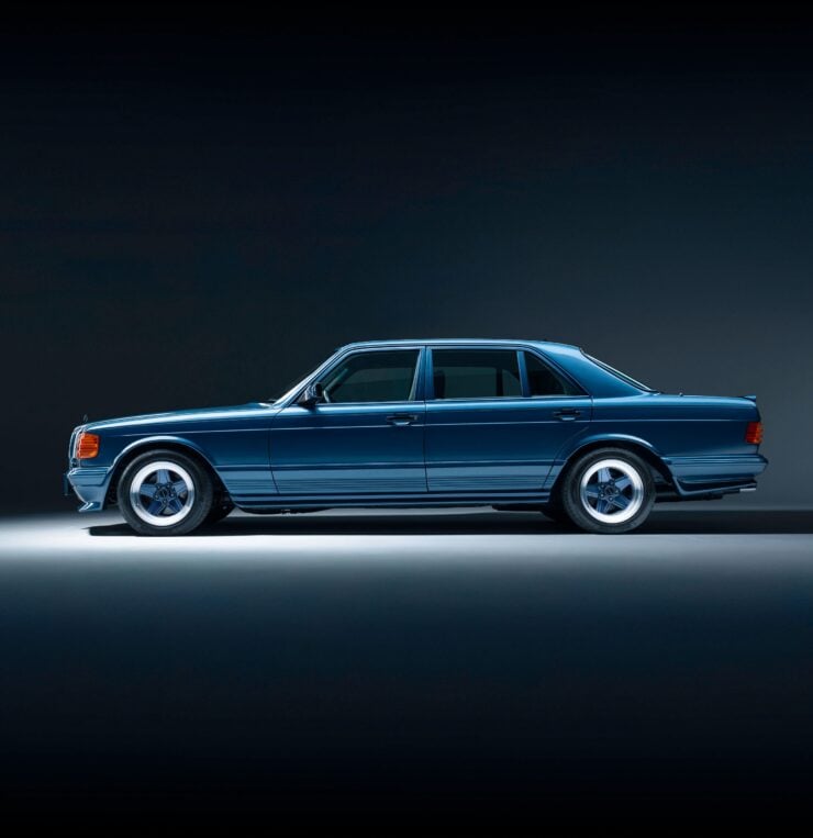 Mercedes-Benz 500 SEL 5.0 AMG Blueberry 1