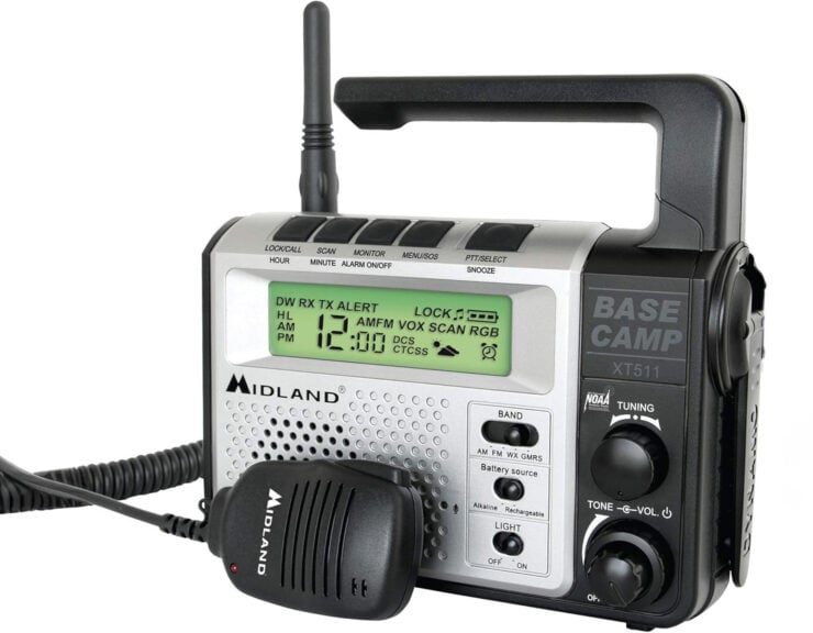 Midland Base Camp Emergency Two-Way Radio