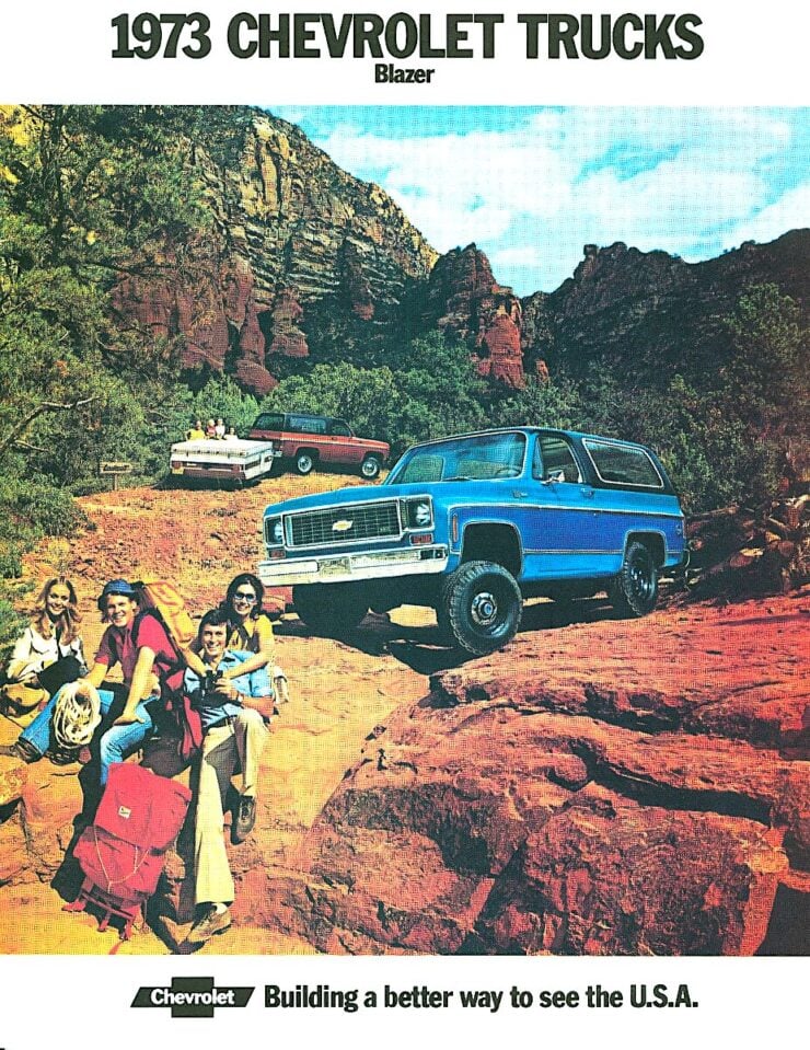 Vintage Chevrolet Blazer Magazine Ad