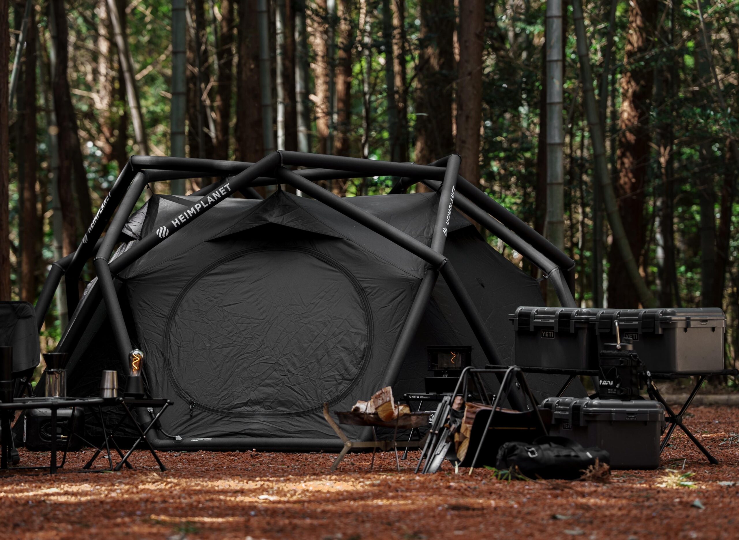 The State-Of-The-Art Heimplanet Cave XL Neo Black Tent