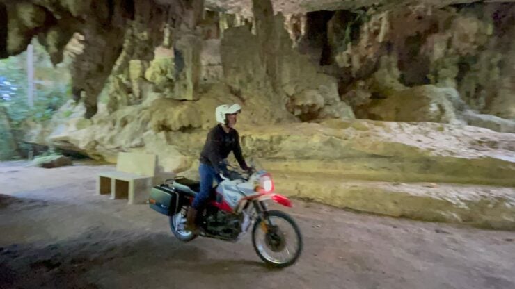 Ben Branch riding his BMW R100GS Paris Dakar in Malaysia