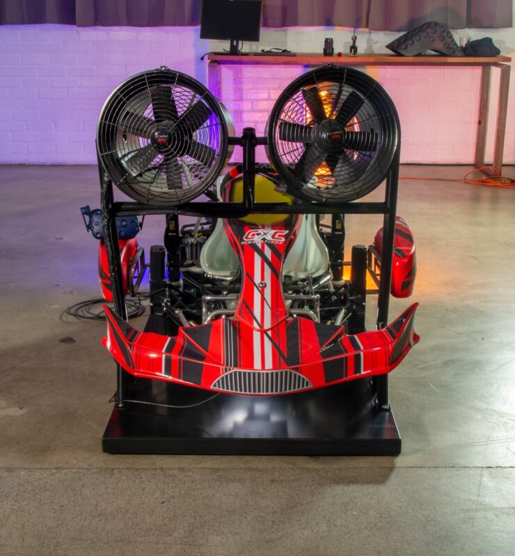 CXC Simulations Full Motion Kart Simulator 1
