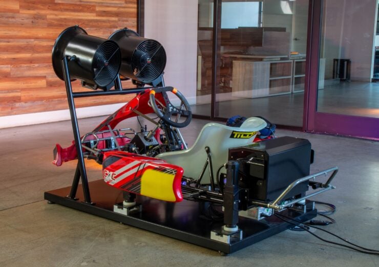 CXC Simulations Full Motion Kart Simulator 3