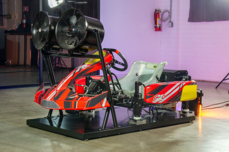 CXC Simulations Full Motion Kart Simulator 4