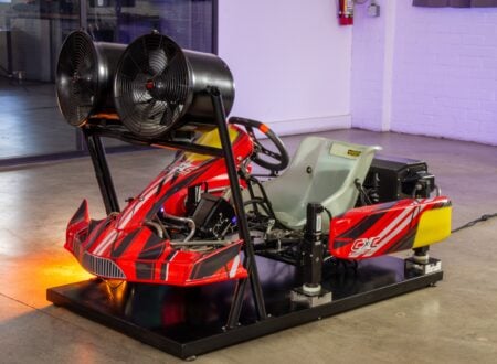 CXC Simulations Full Motion Kart Simulator