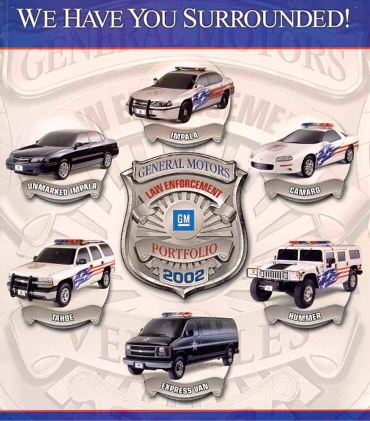 Chevrolet Camaro B4C Special Service Package Brochure 1