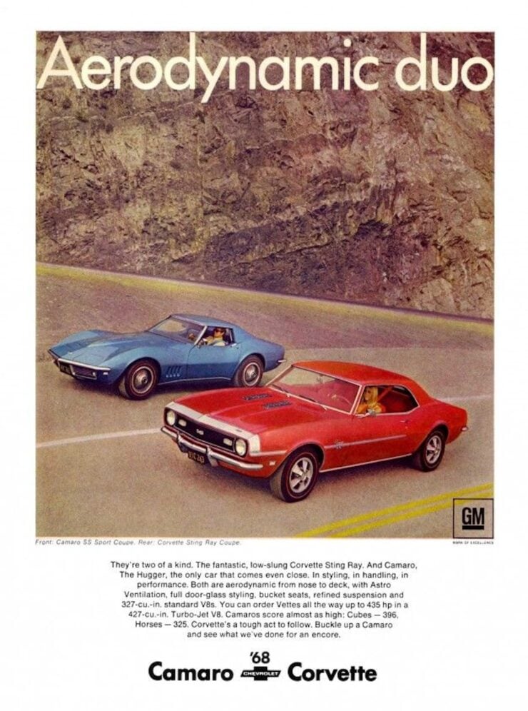 Chevrolet Camaro Vintage Ad
