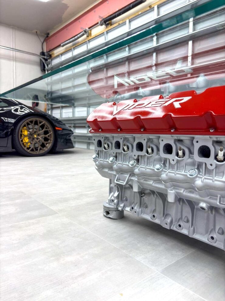 Dodge Viper V10 Engine Coffee Table 7
