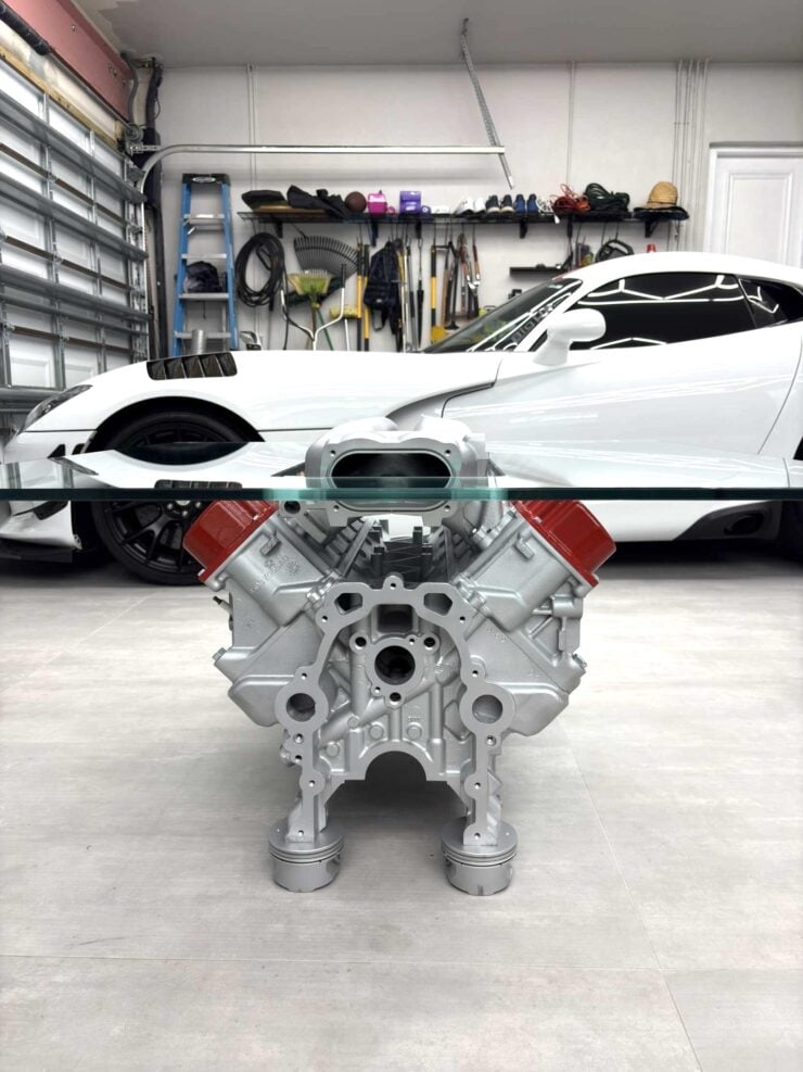 Dodge Viper V10 Engine Coffee Table 8