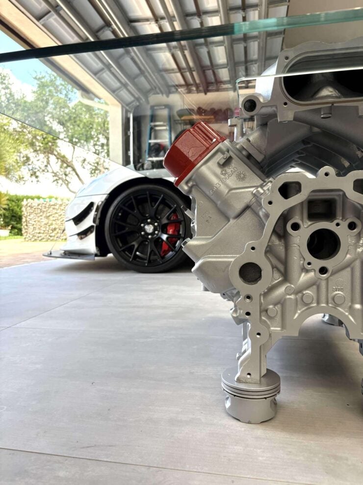Dodge Viper V10 Engine Coffee Table 9