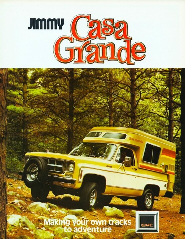 GMC Jimmy High Sierra 4×4 Casa Grande Camper Brochure