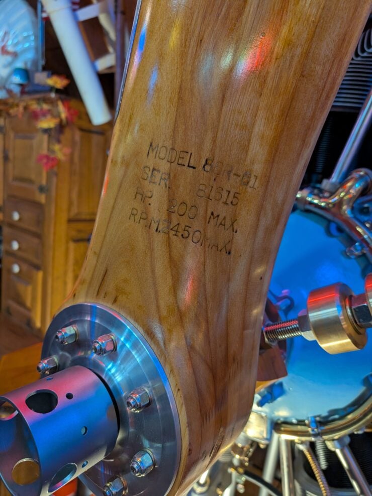 Jacobs R-755 Radial Engine Clock 4