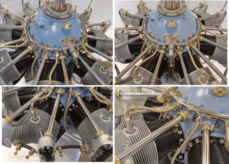 Jacobs R-755 Radial Engine Coffee Table 1