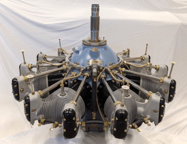 Jacobs R-755 Radial Engine Coffee Table 2
