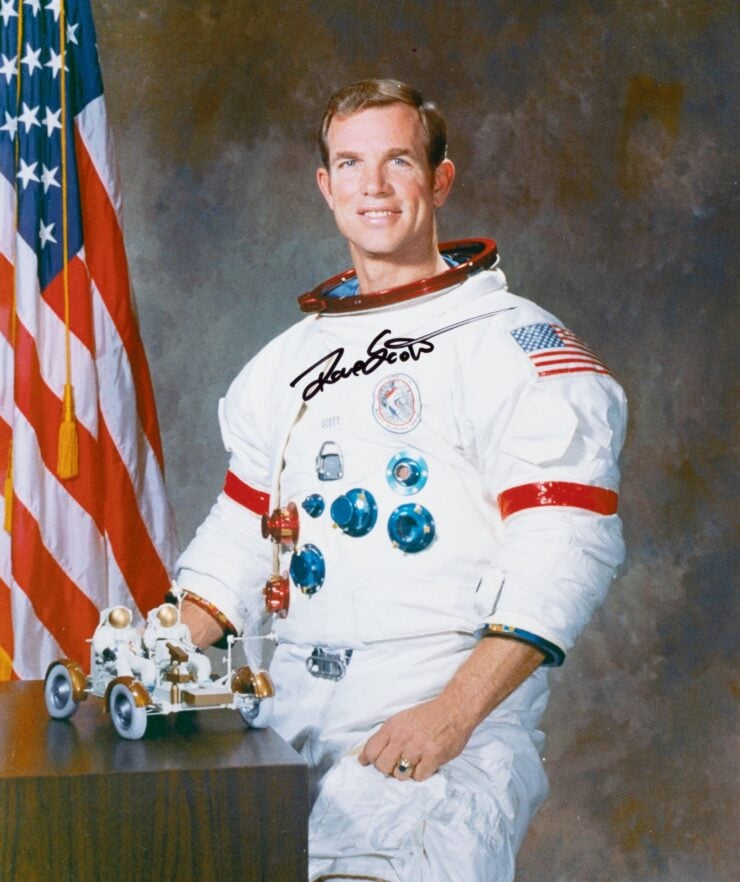 Mission Commander Dave Scott