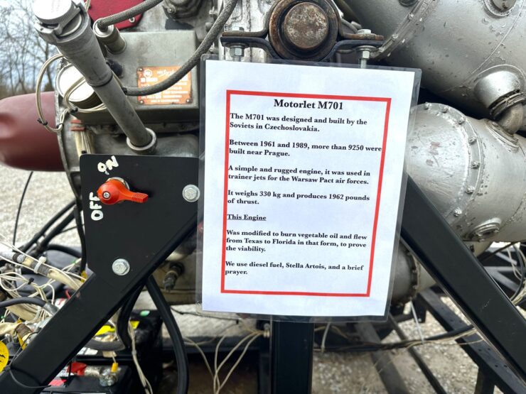 Motorlet M-701 Turbojet Engine 11