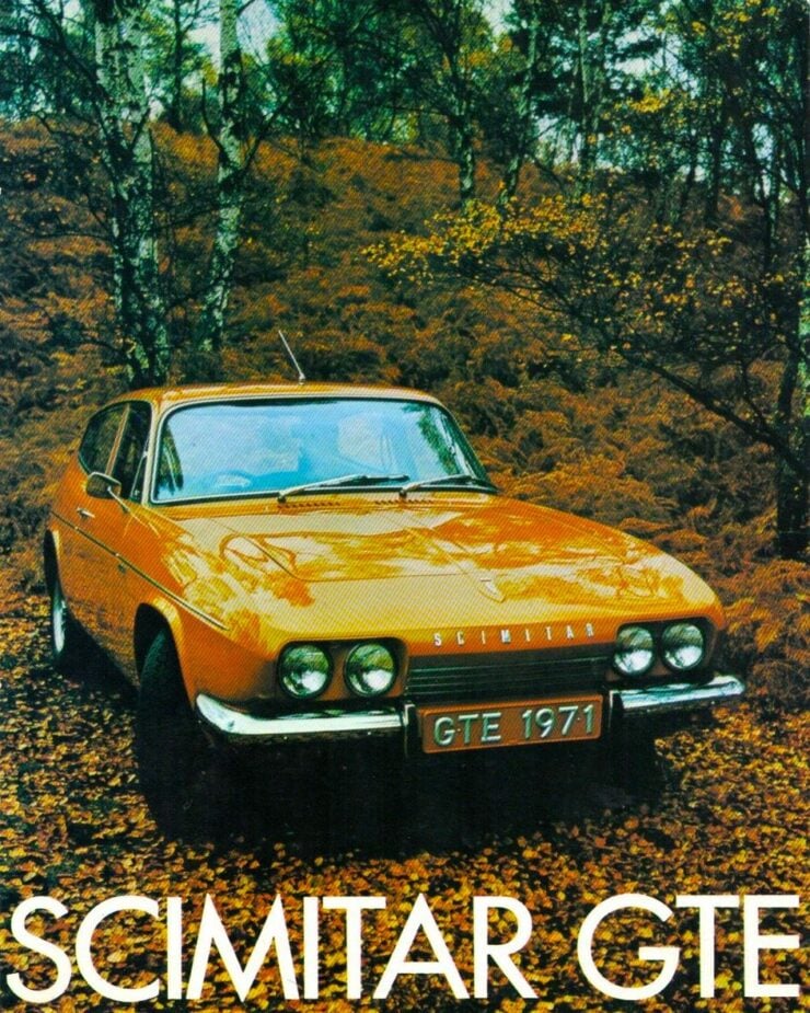 Reliant Scimitar GTE Vintage Ad