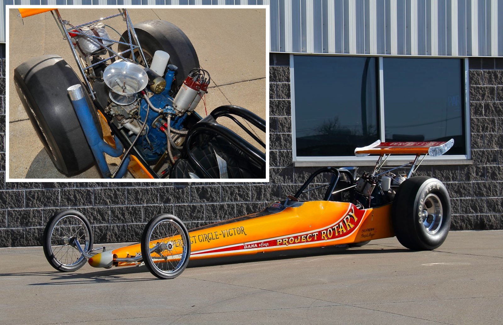 Rotary Powered Dragster