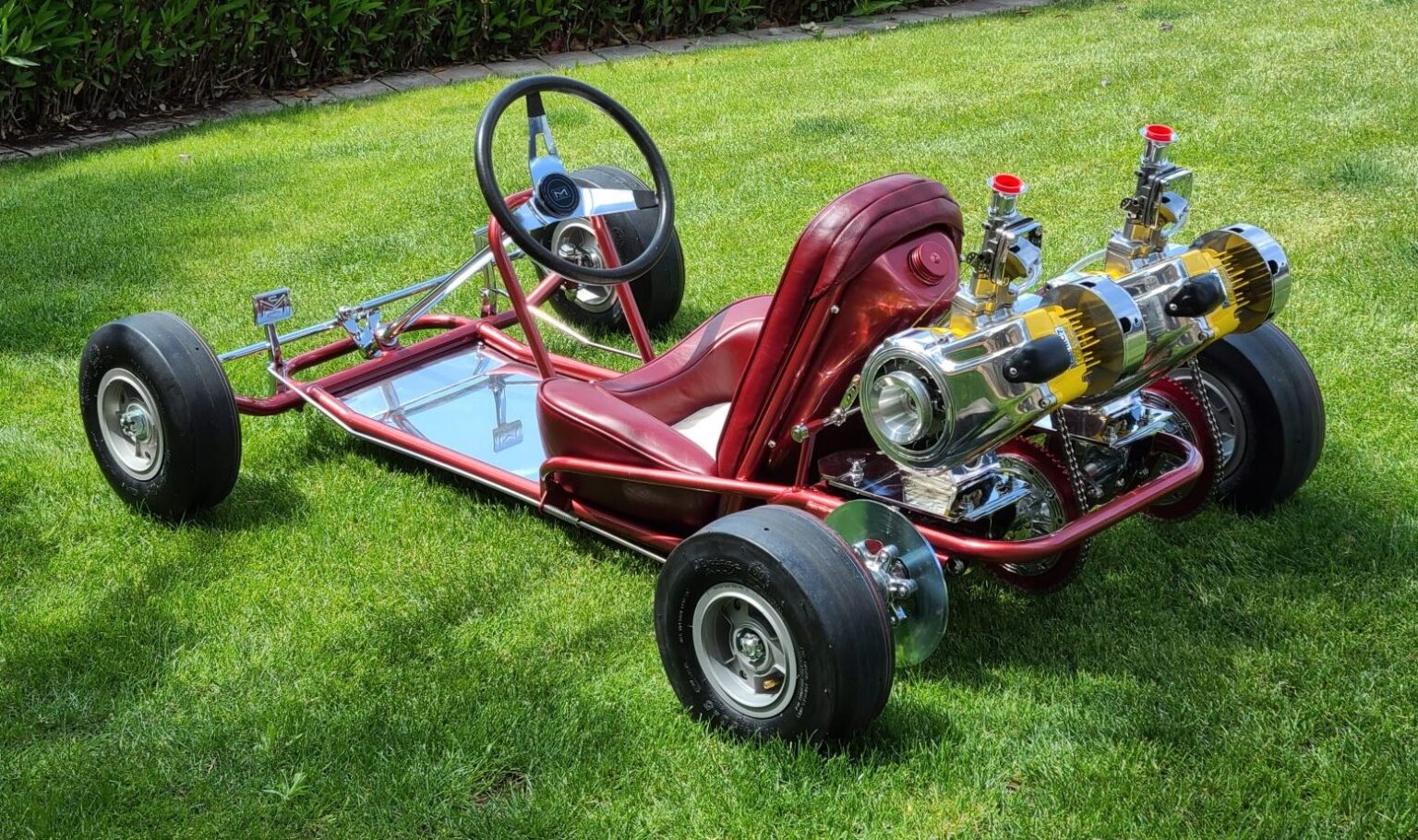 Mcculloch Racing Mcculloch Go Kart Motors : Twin-Engined! A Vintage 1962 McCulloch 200 ...