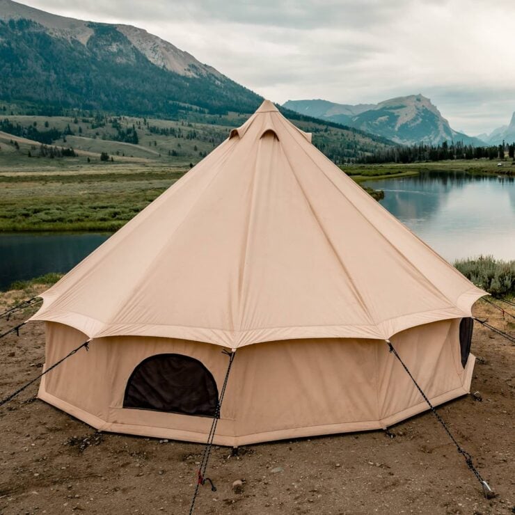 White Duck Regatta Canvas Bell Tent 2