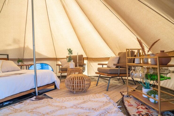 White Duck Regatta Canvas Bell Tent 5
