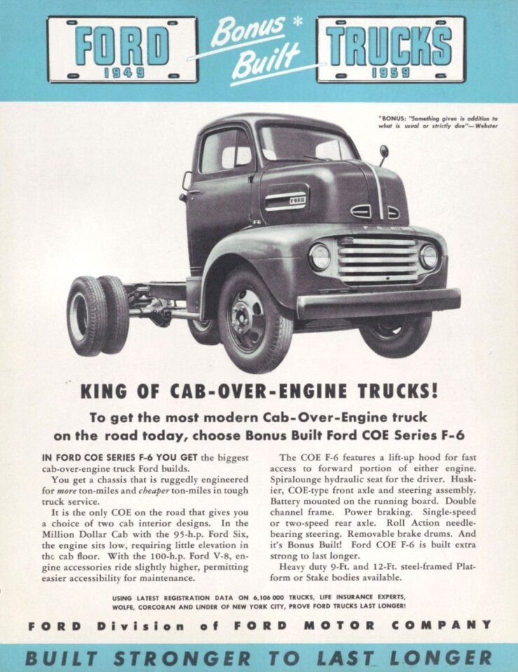 Ford COE Truck Ad