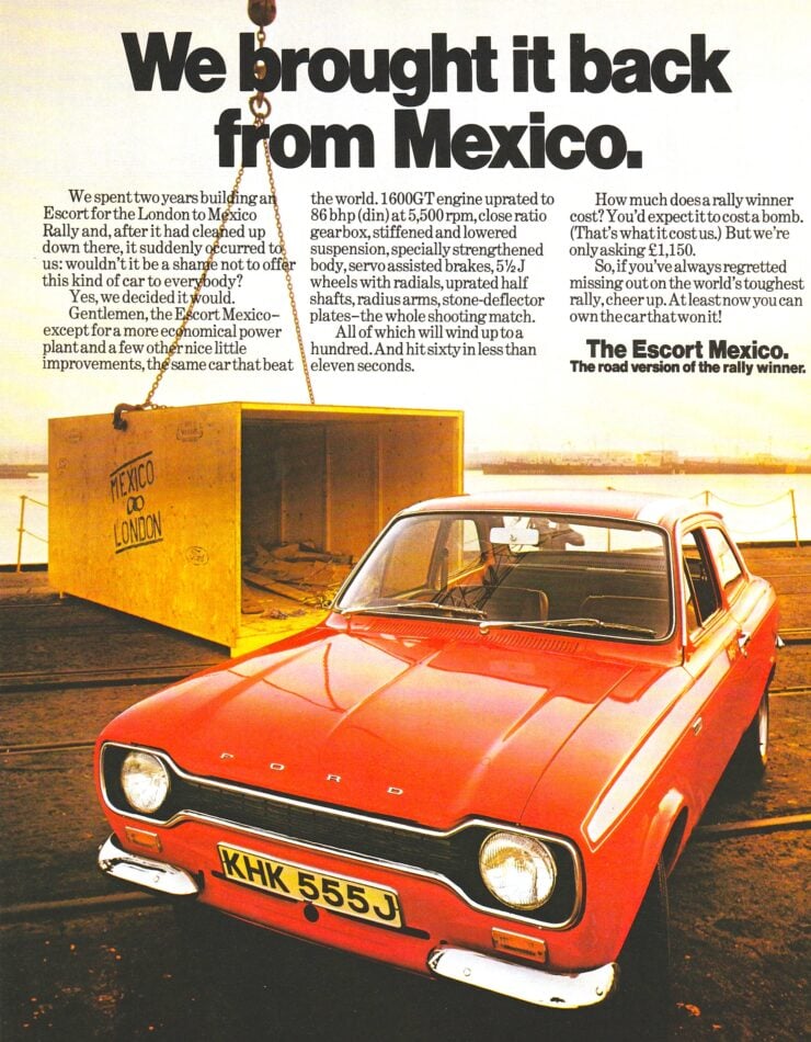 Ford Escort Vintage Ad