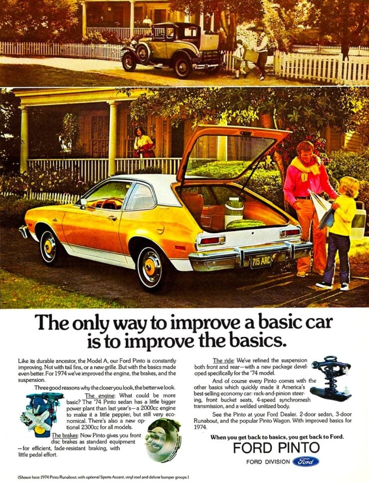 Ford Pinto Vintage Ad
