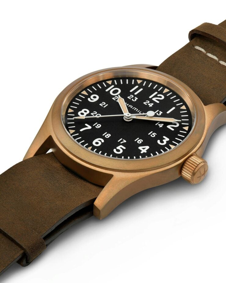Hamilton Mechanical Bronze Khaki Field Watch 2