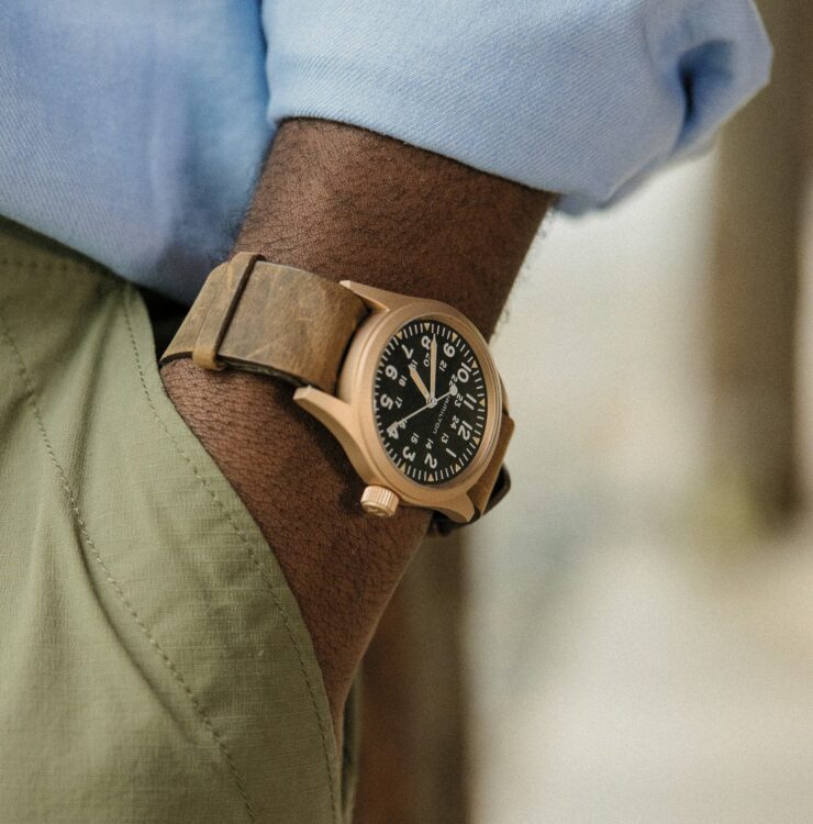 Hamilton Mechanical Bronze Khaki Field Watch 3