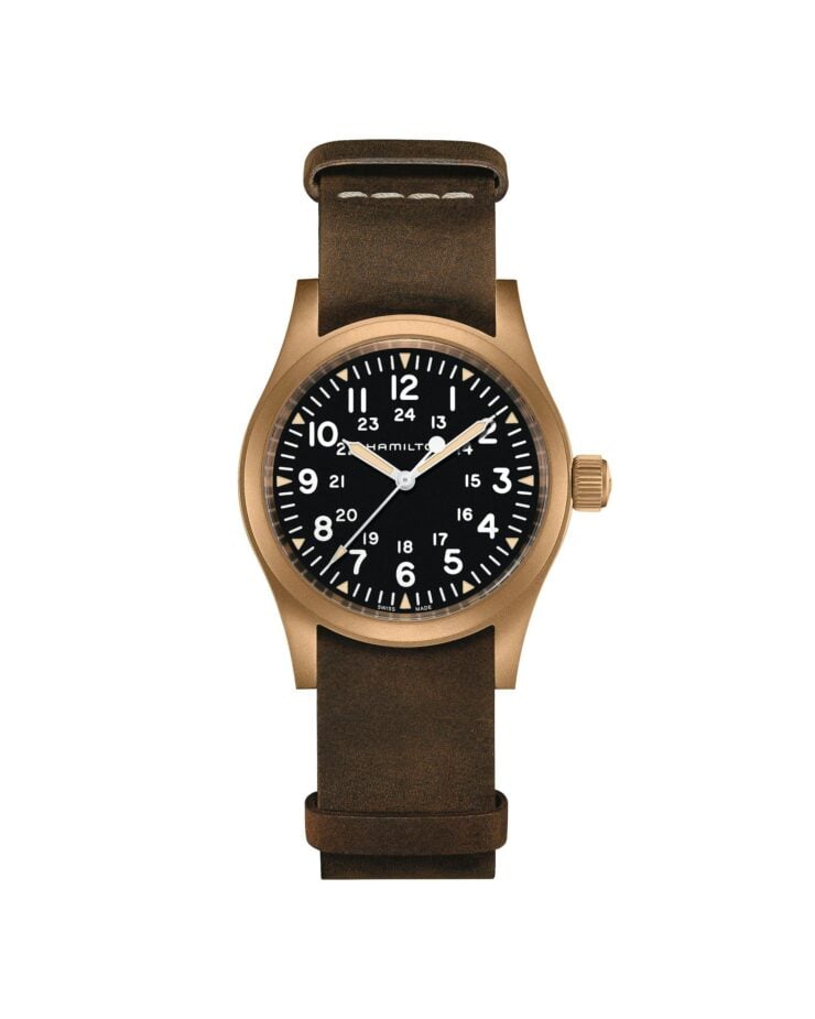 Hamilton Mechanical Bronze Khaki Field Watch 4