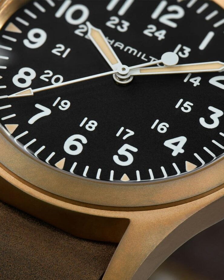 Hamilton Mechanical Bronze Khaki Field Watch 5