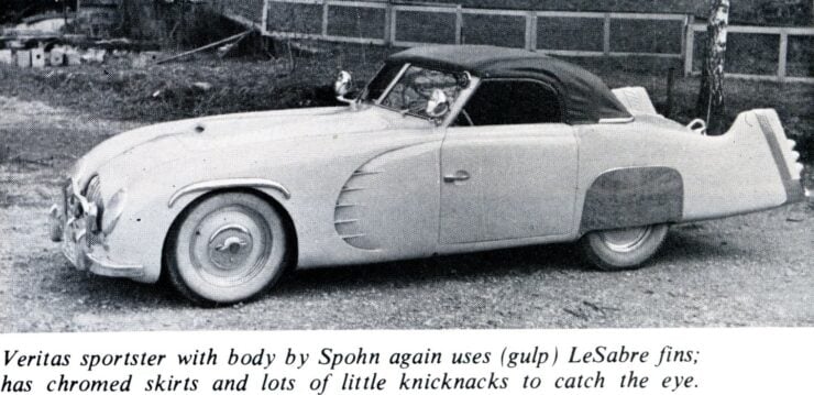 Hermann Spohn Karosseriebau Veritas Sportster