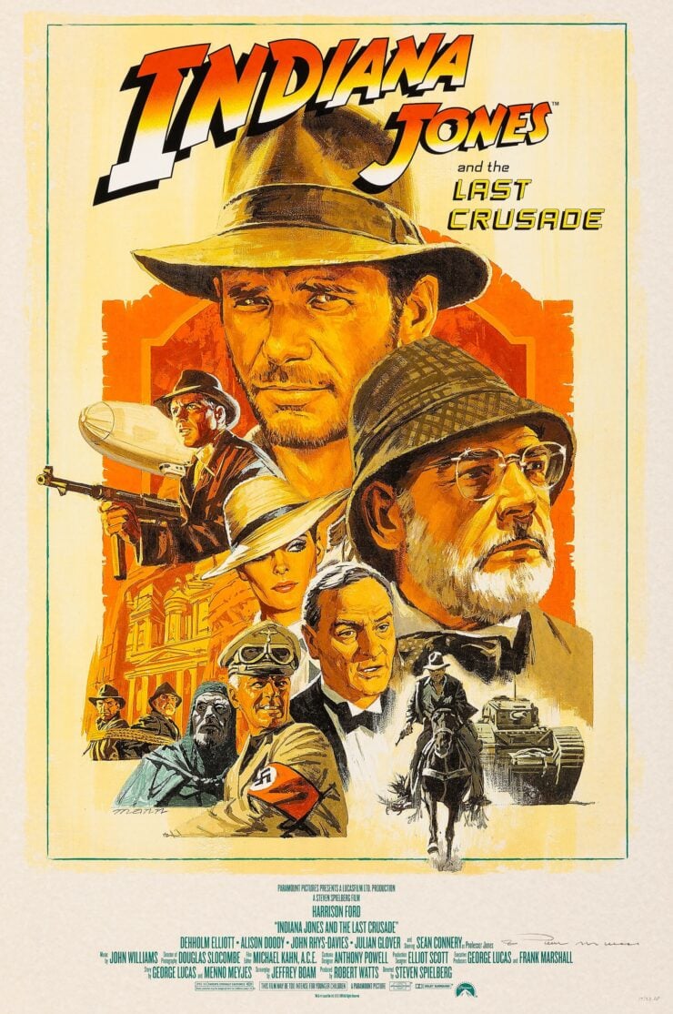 Indiana Jones and the Last Crusade Film Poster