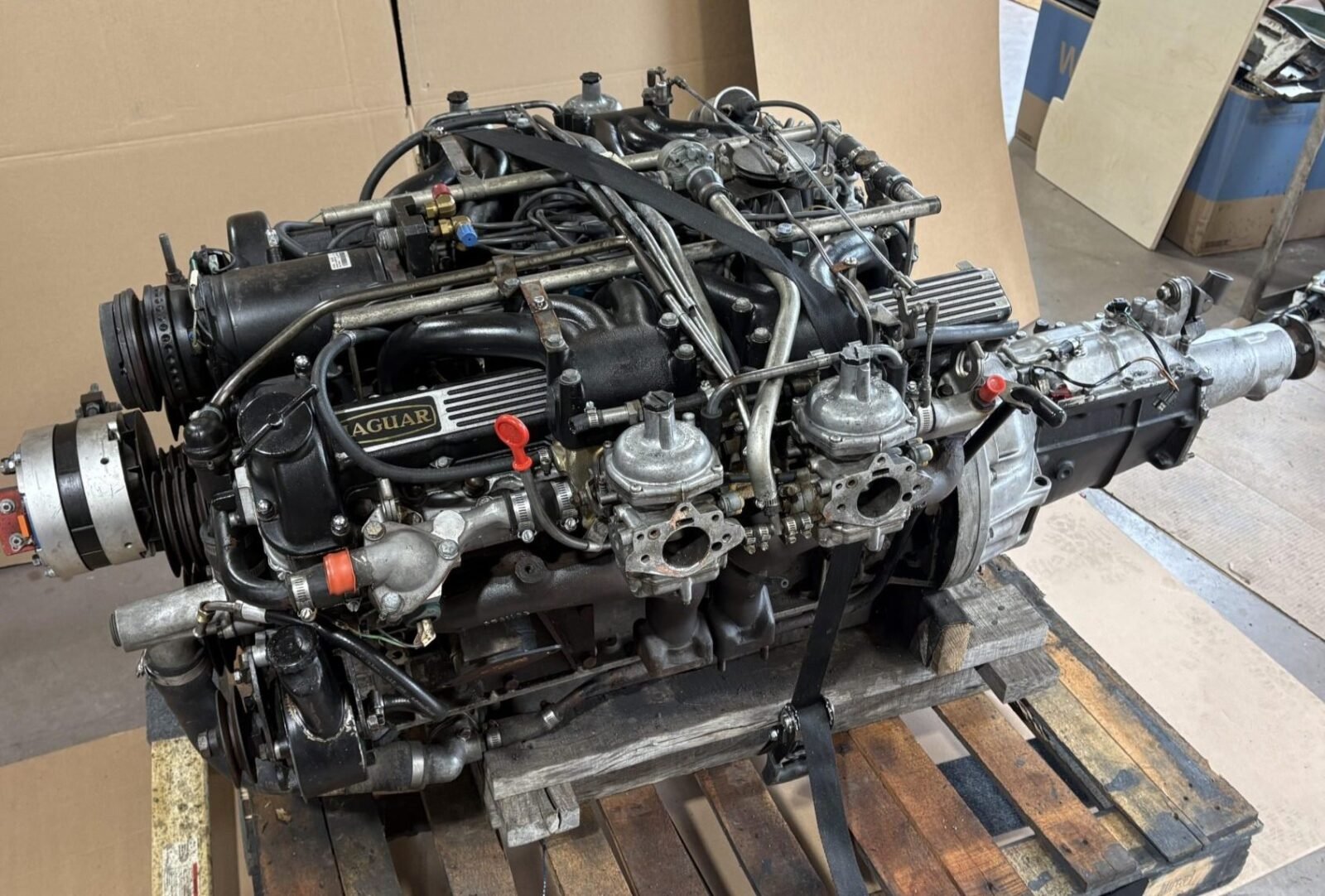Jaguar V12 engine