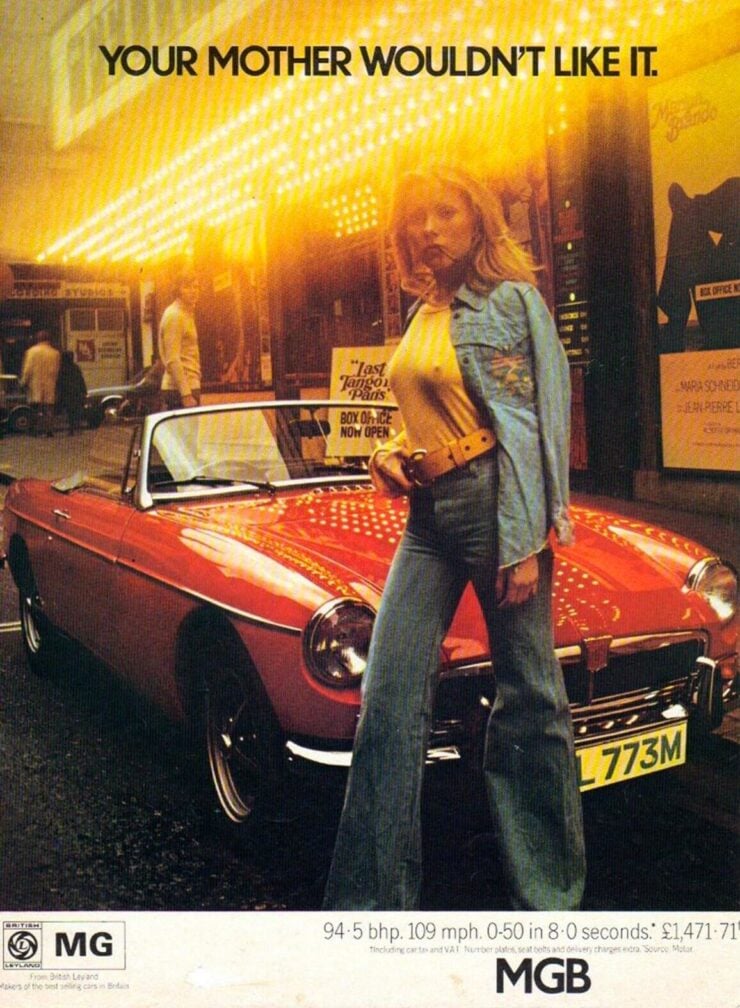 MGB Vintage Ad